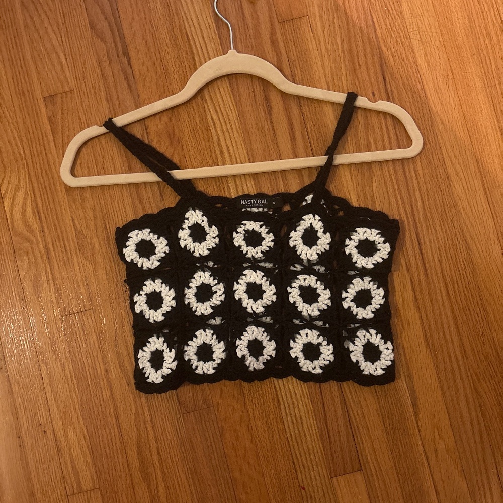 Nasty Gal crochet top